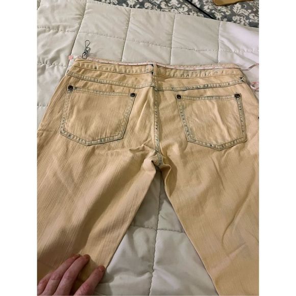 Anthropologie Free People studded bleached jeans sz31 - Picture 11 of 13